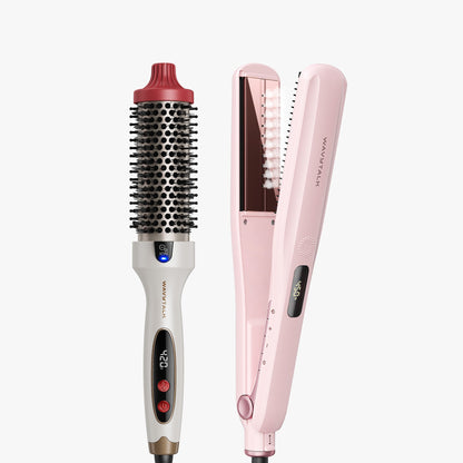 Holiday LE Blowout Boost and pink Steam Sesh on a white background